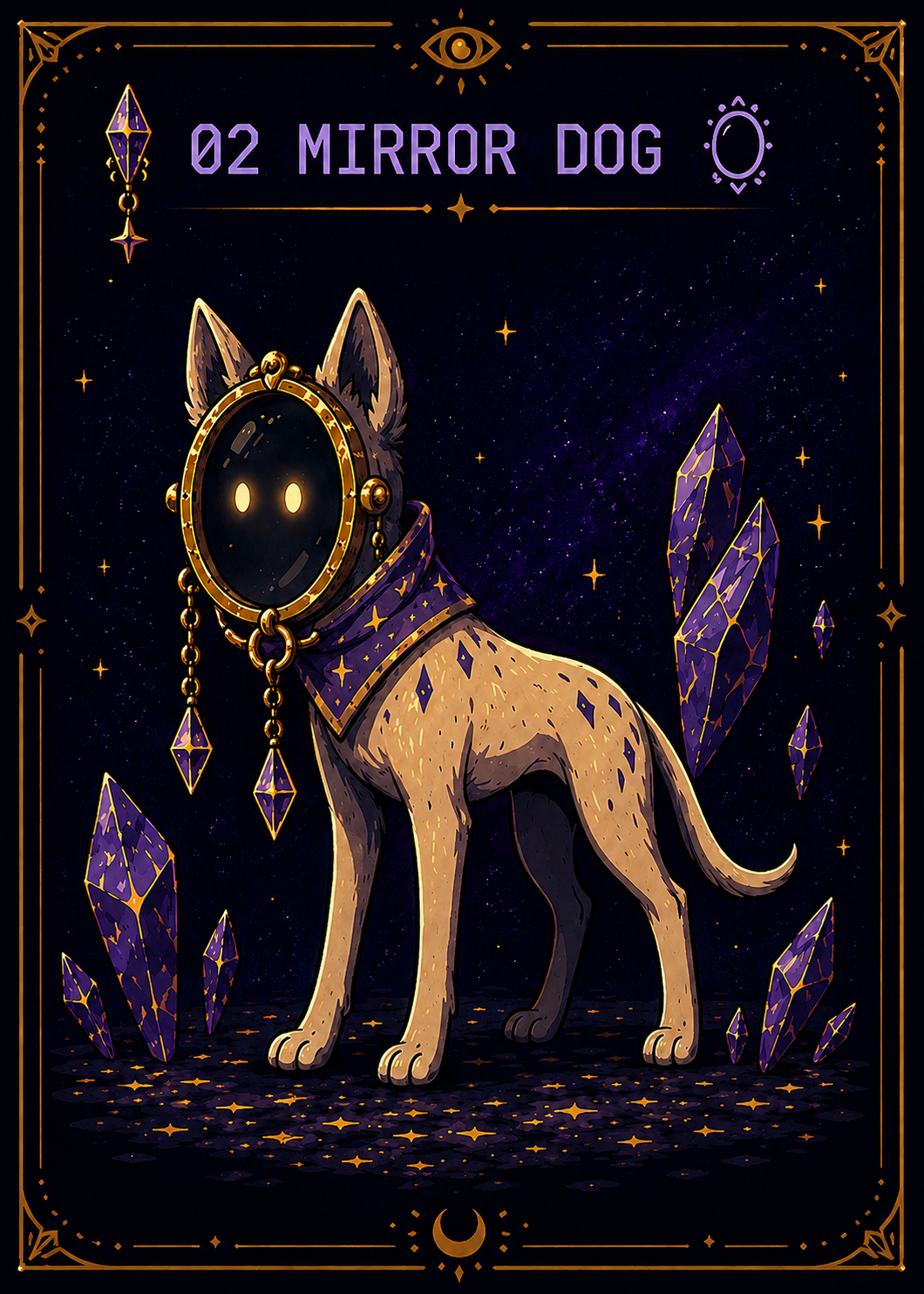Mirror Dog card